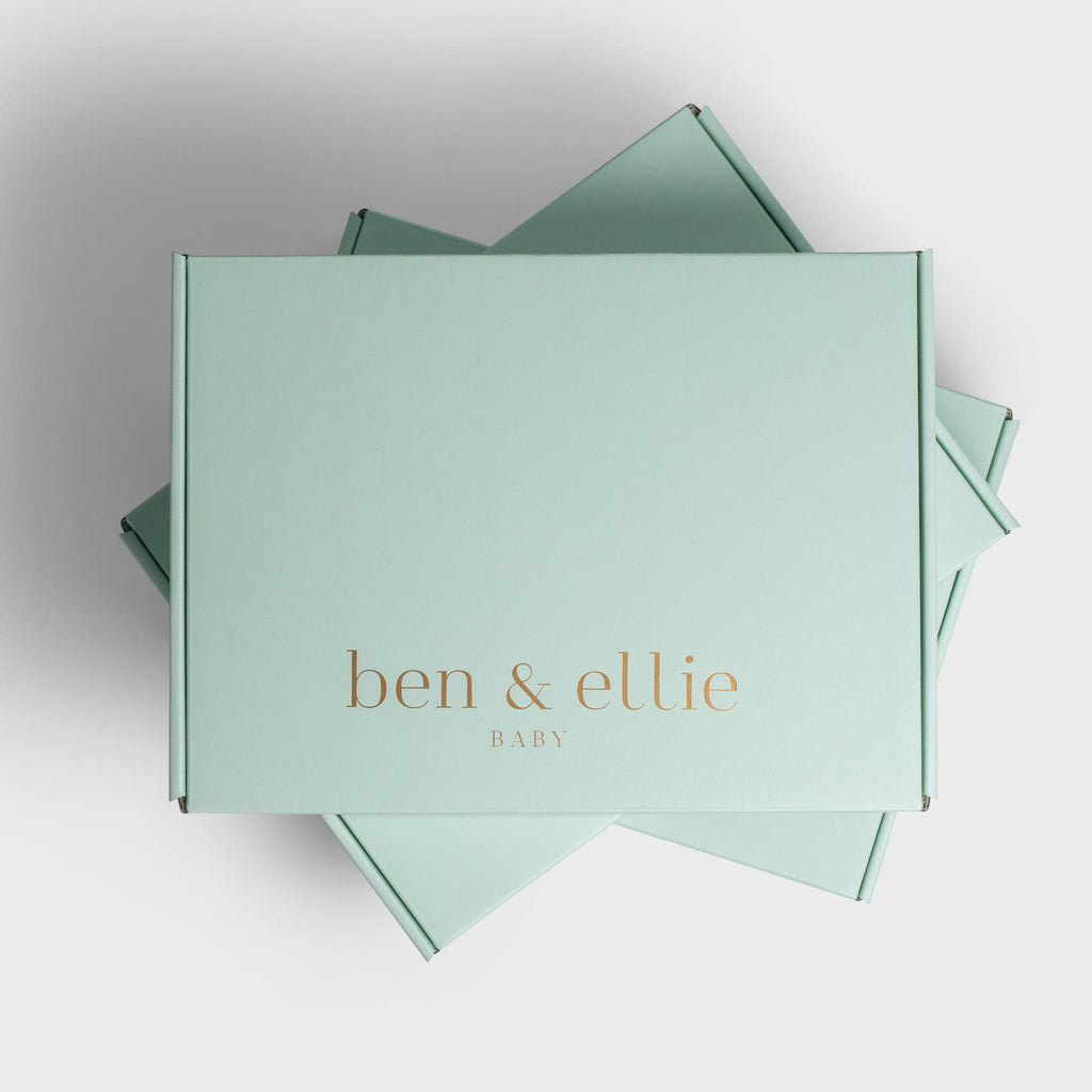 Baby Shower Sage Green Gift Box | Ben & Ellie Baby