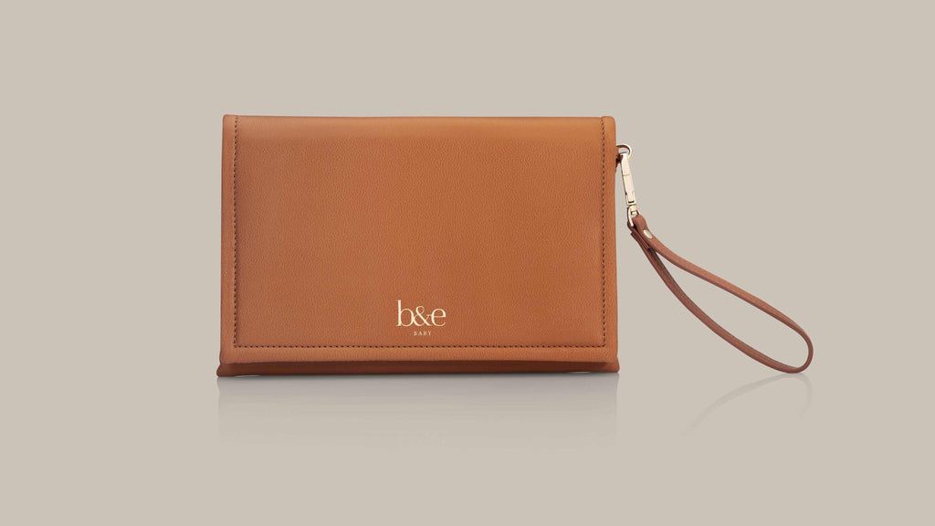 Our Tan Clutch is here! Introducing Montana.